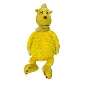 2012 Kohls Cars Plush Snooza Palooza Dr Suess Yellow Stuffed Animal Toy Doll 18